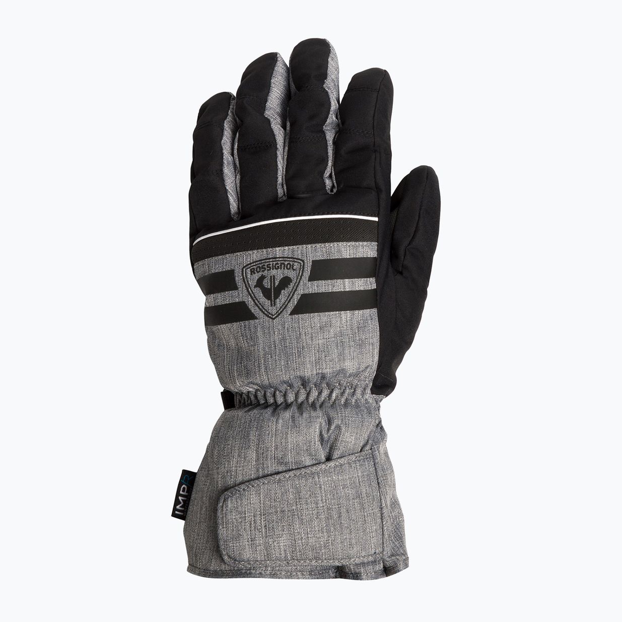 Men's Rossignol Tech Impr heather grey ski gloves 2