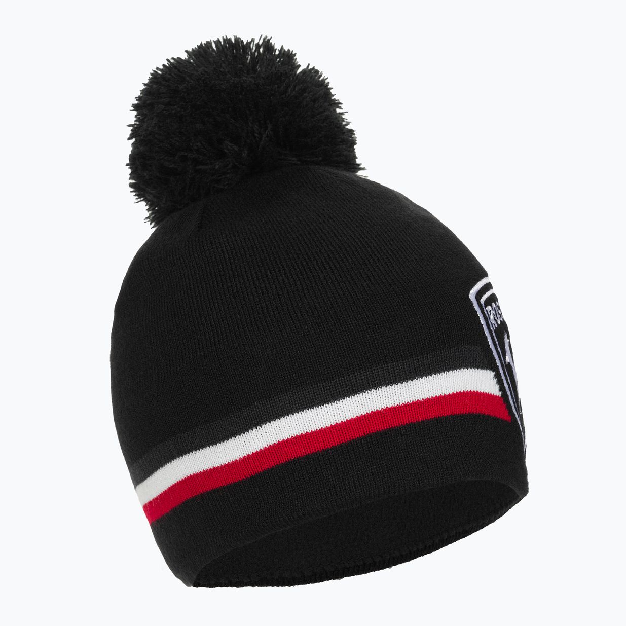 Rossignol Rooster Pompon black men's winter beanie