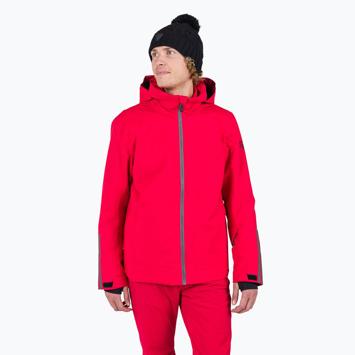 Men's Rossignol Strawpile sports ski jacket red