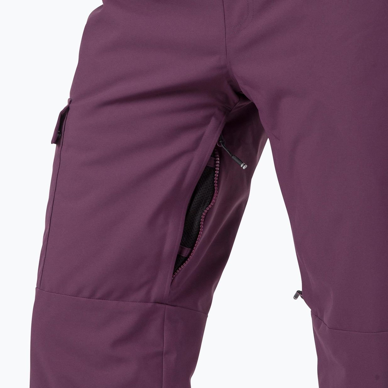 Women's Rossignol Relax Bib ski trousers mulberry 8