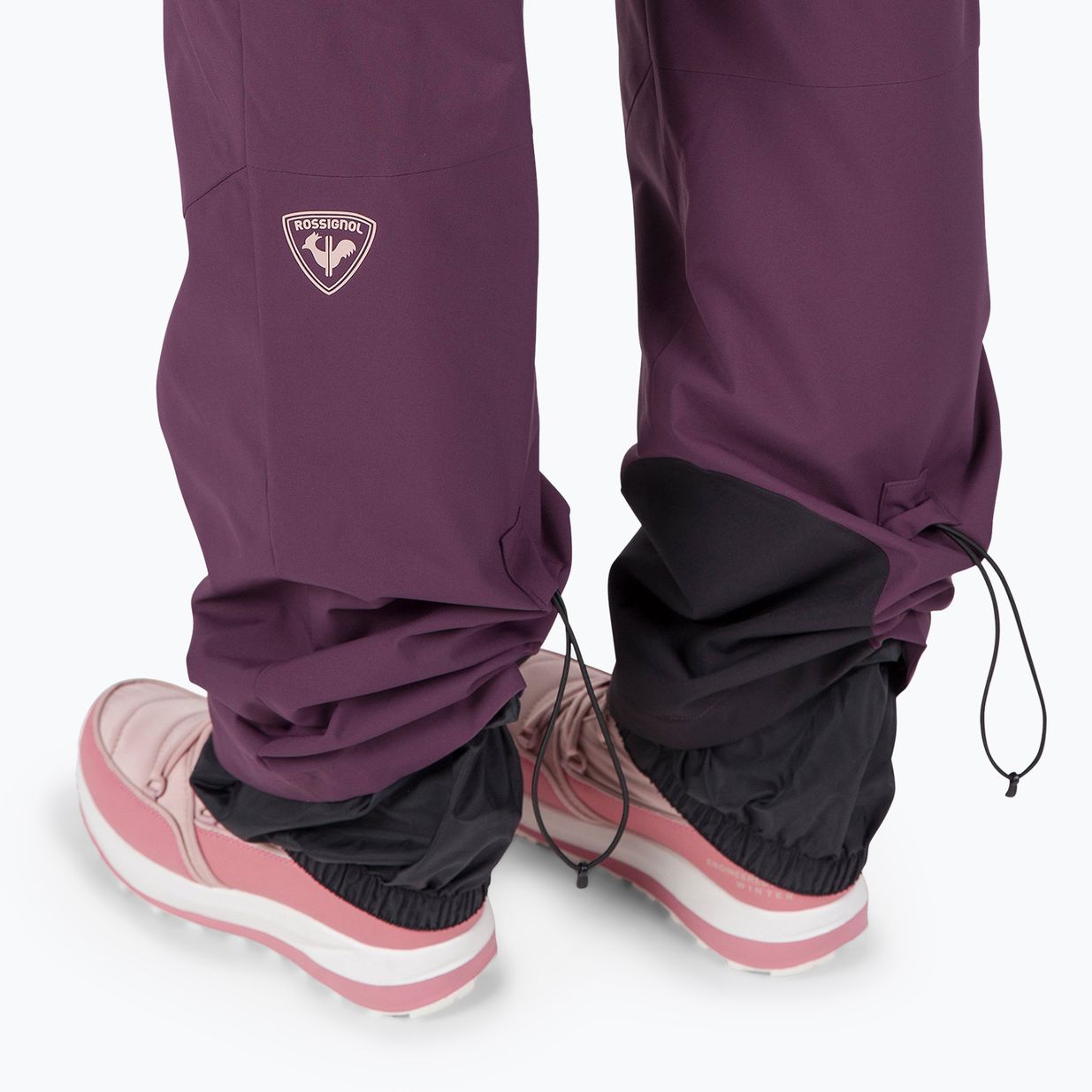 Women's Rossignol Relax Bib ski trousers mulberry 9