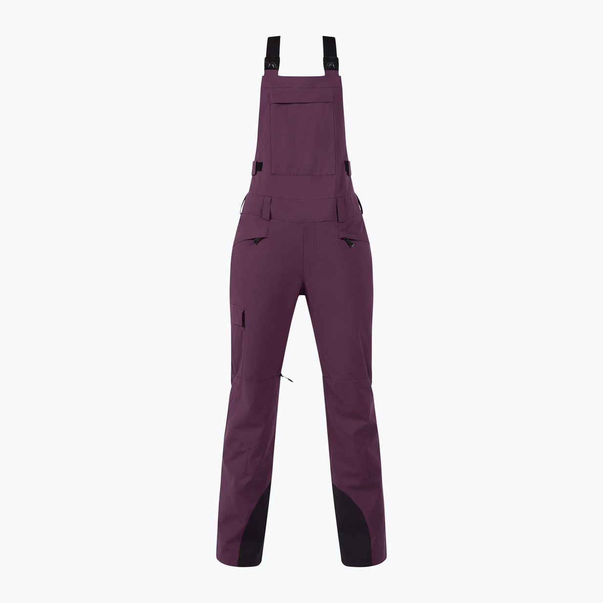 Women's Rossignol Relax Bib ski trousers mulberry 10