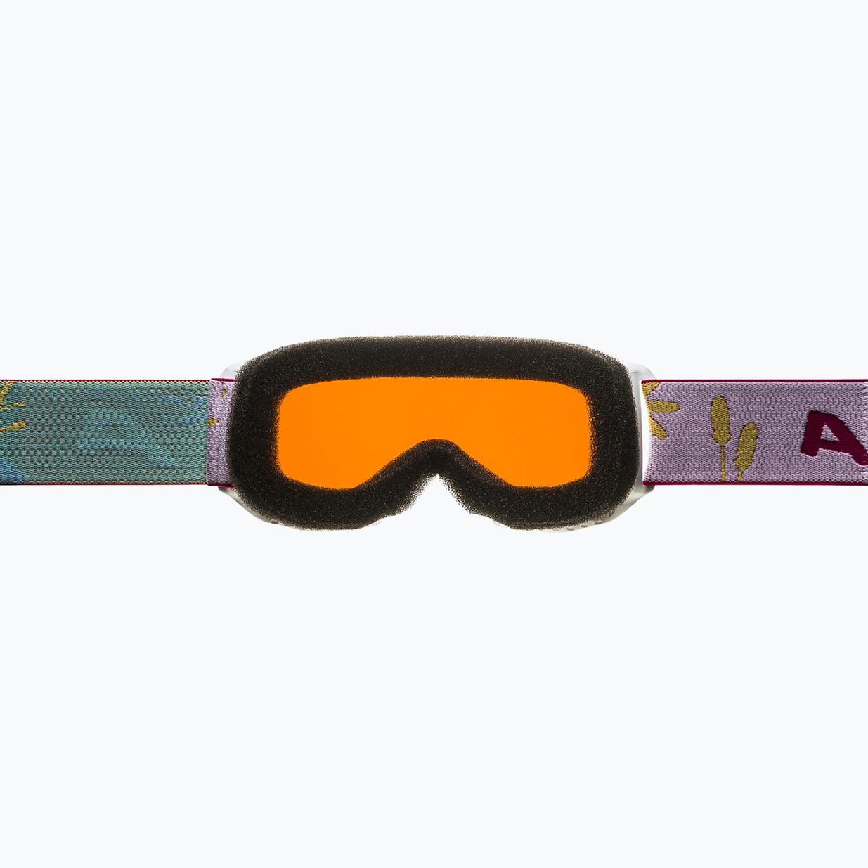 Alpina children's ski goggles Piney white/ flower matt/ orange 3