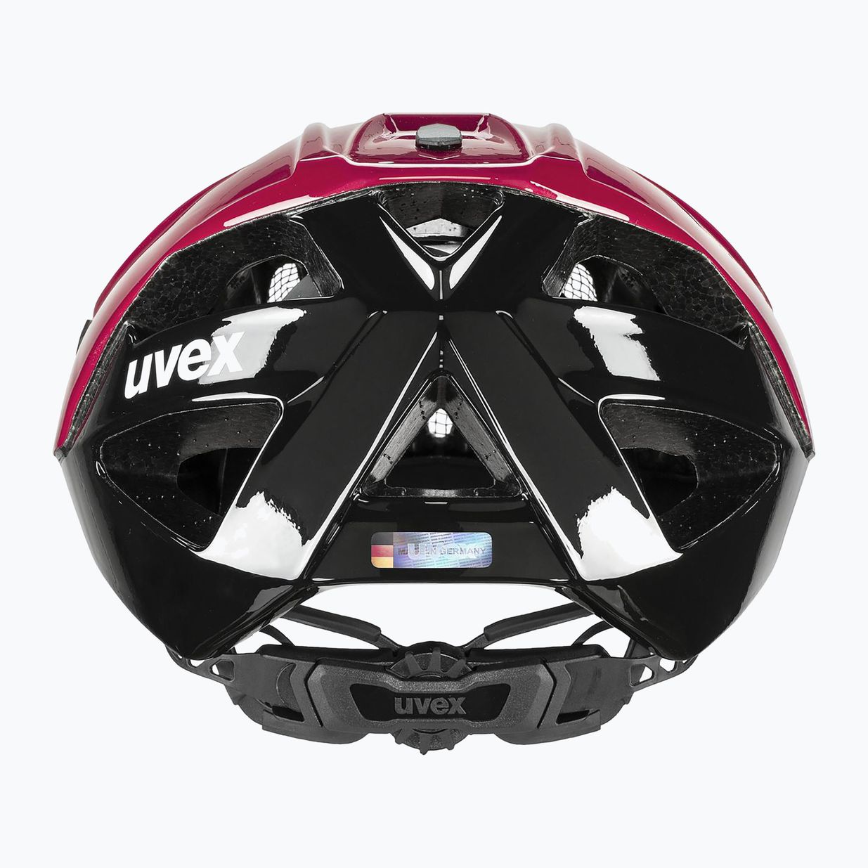 Bike helmet UVEX Quatro ruby red/black 8