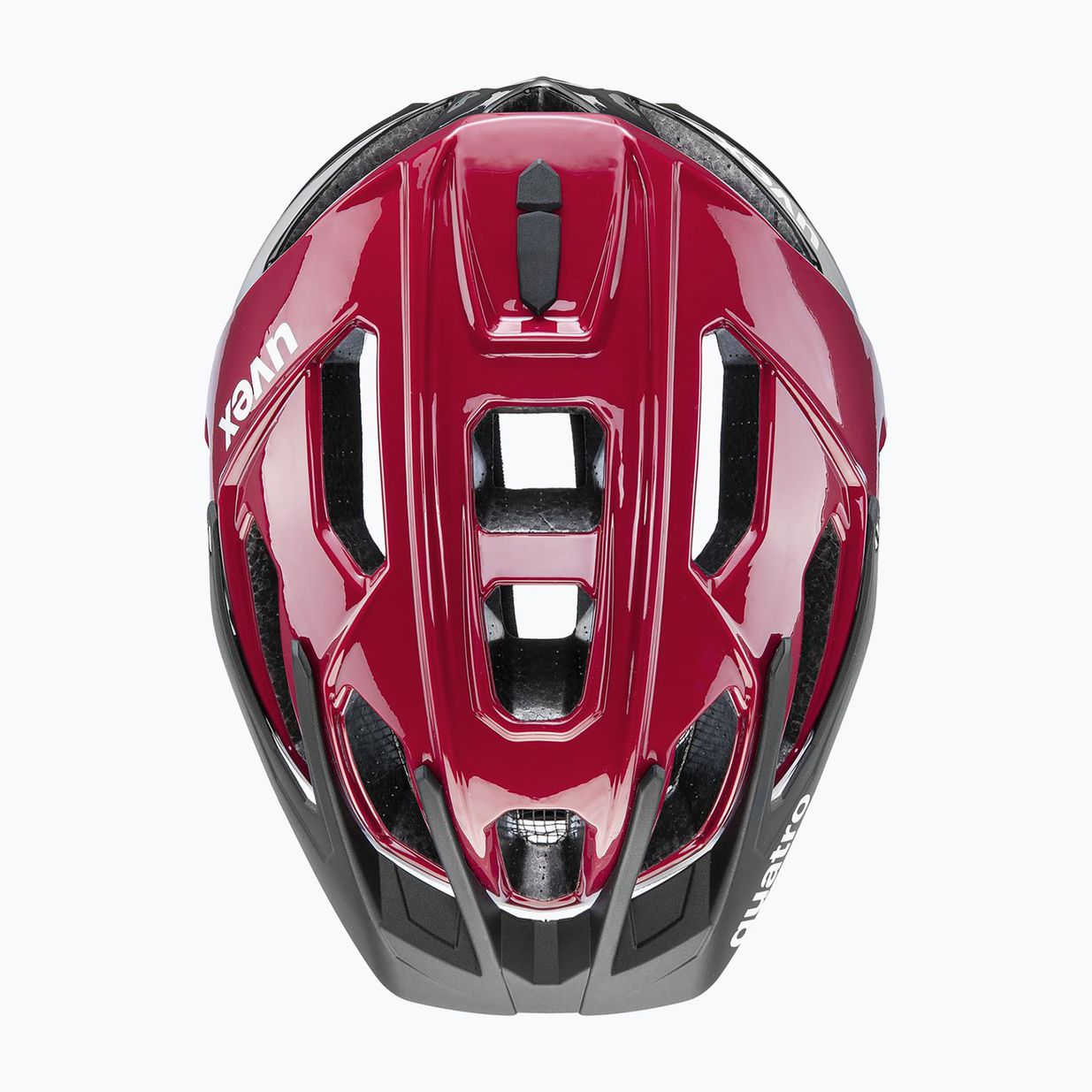 Bike helmet UVEX Quatro ruby red/black 9