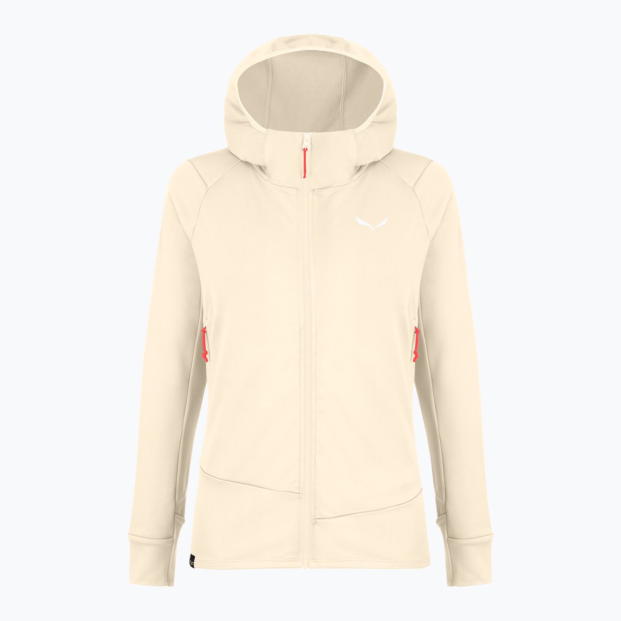 Women's trekking sweatshirt Salewa Puez PL Hooded oatmeal