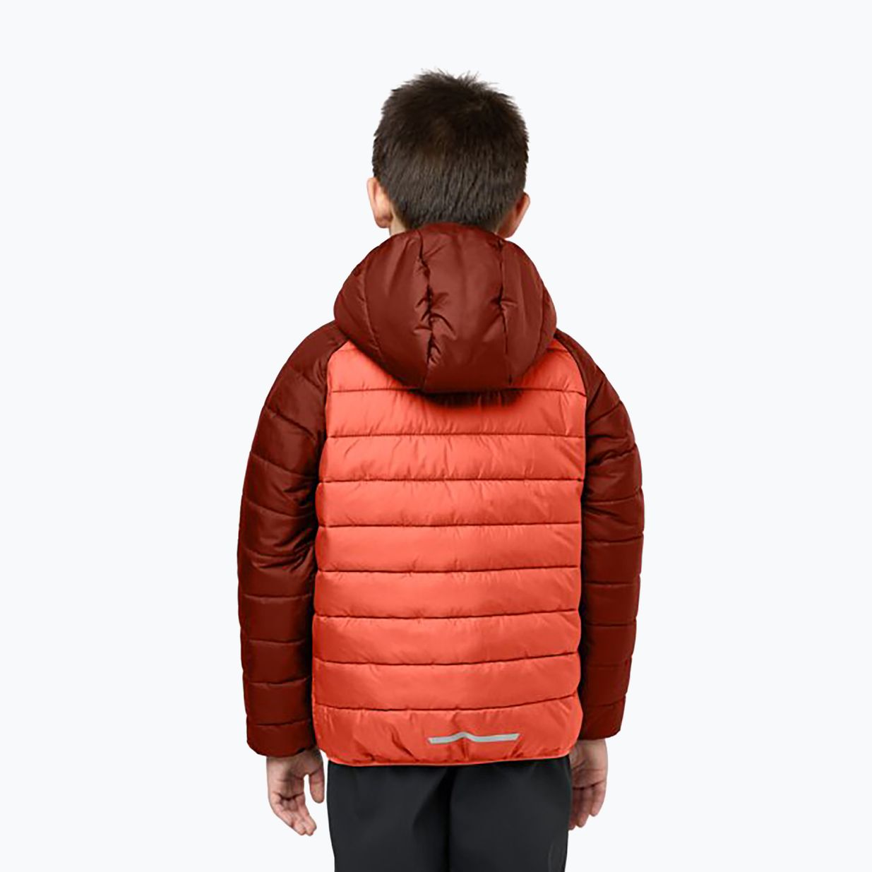 Jack Wolfskin children's down jacket Zenon coral orange 2