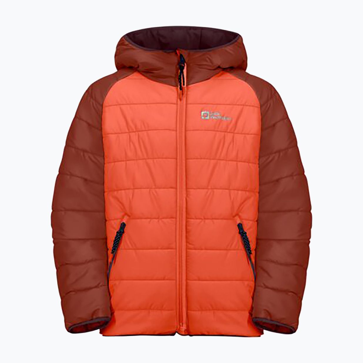 Jack Wolfskin children's down jacket Zenon coral orange 4