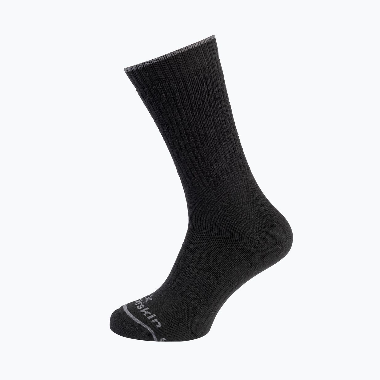 Jack Wolfskin Trek Merino CL C trekking socks black 4