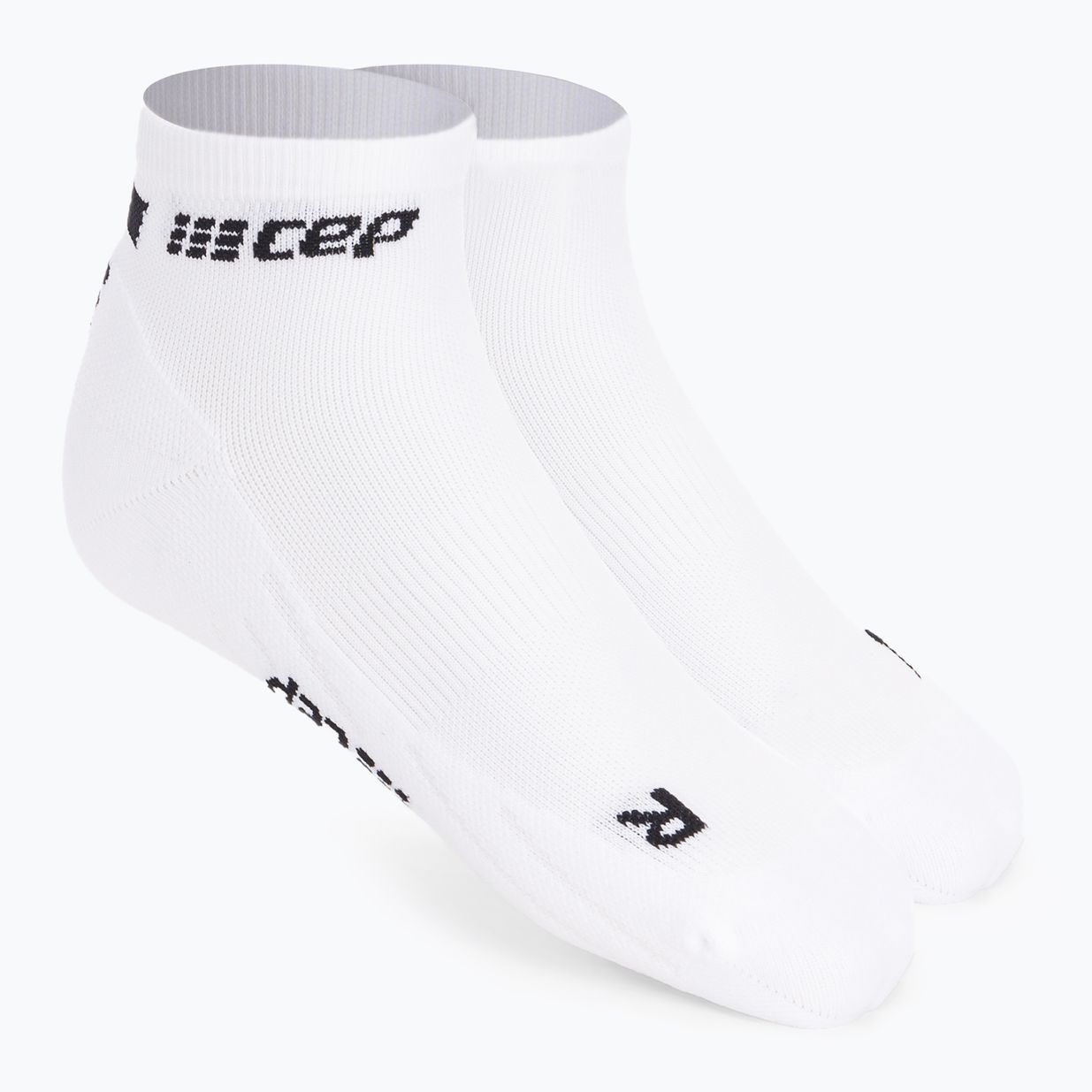 CEP Men's Compression Running Socks 4.0 Low Cut White