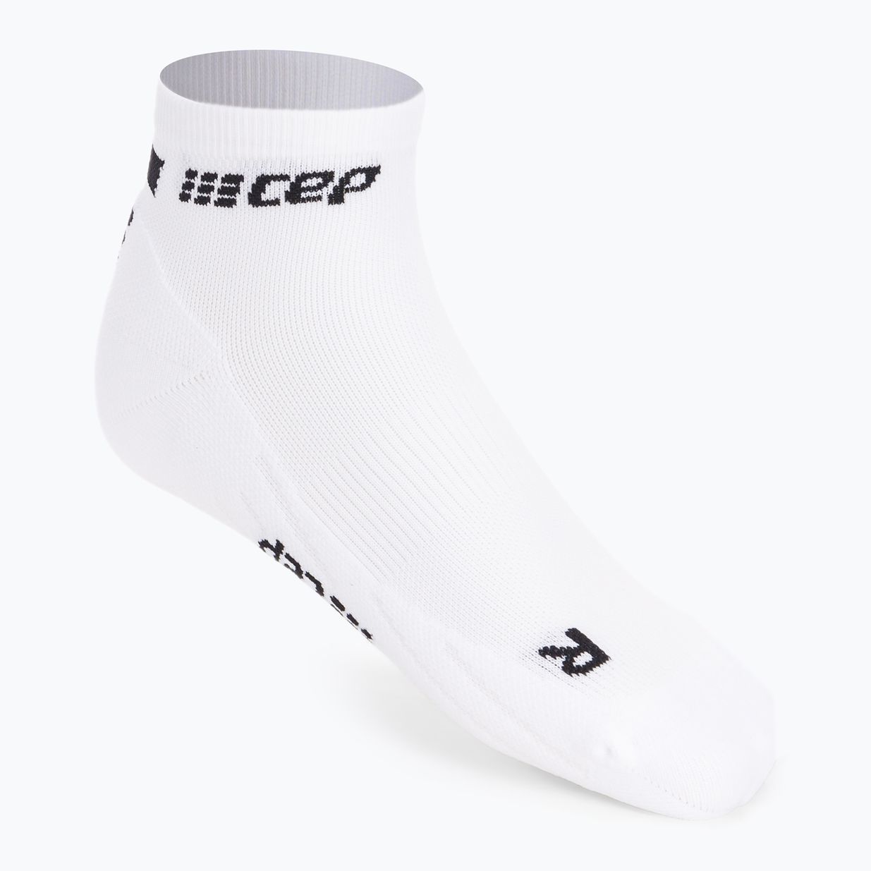 CEP Men's Compression Running Socks 4.0 Low Cut White 2