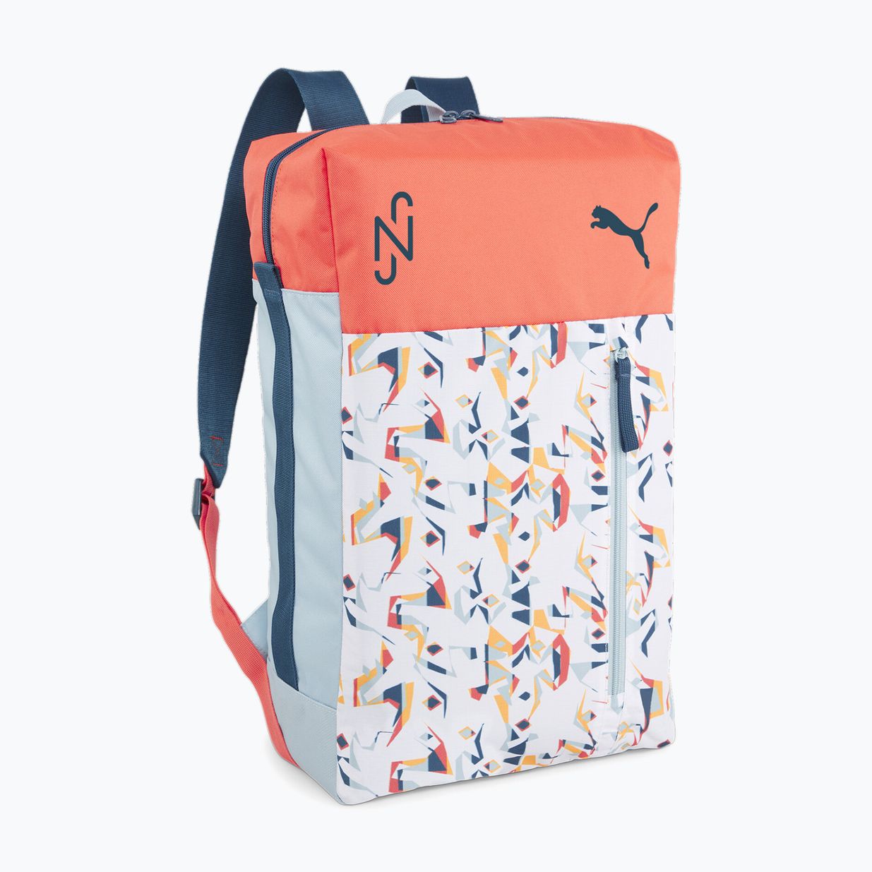 PUMA Neymar Jr backpack puma white/hot heat/sun stream/puma black 2