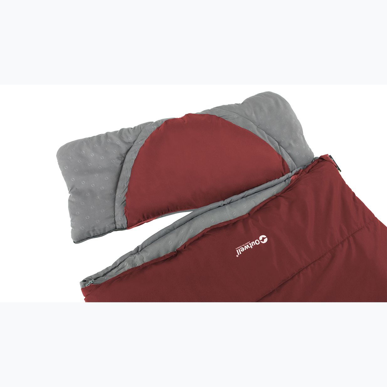 Outwell Contour Lux sleeping bag red 4