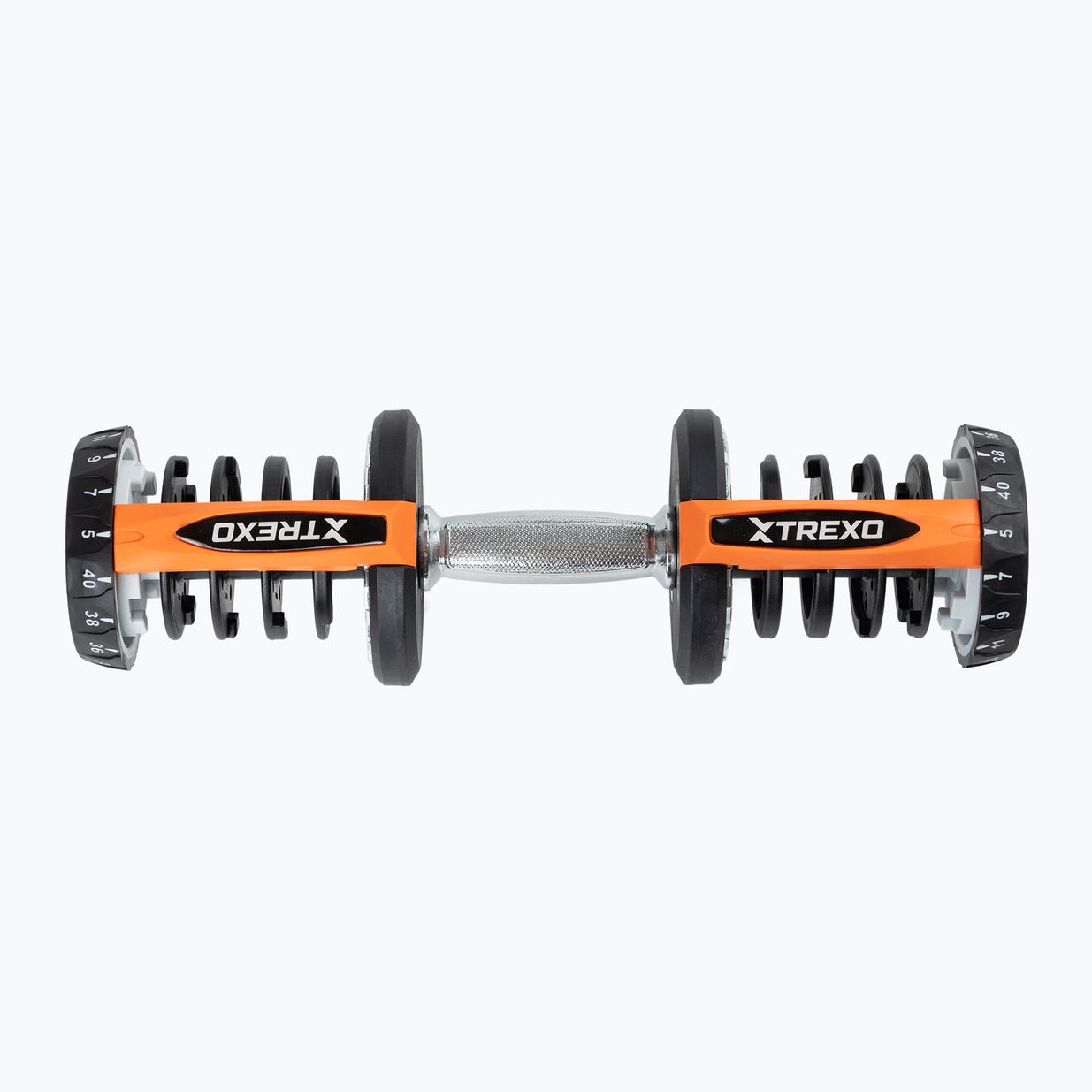 TREXO ADT-40-BF adjustable dumbbell 40 kg black 4