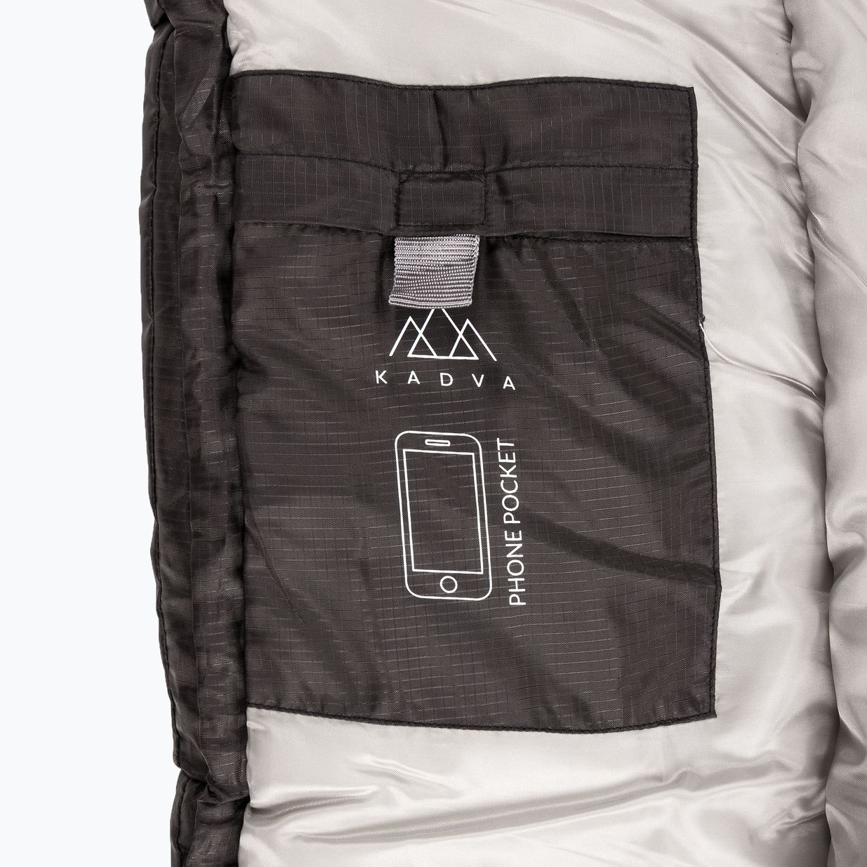 KADVA Mumio L sleeping bag left black 12