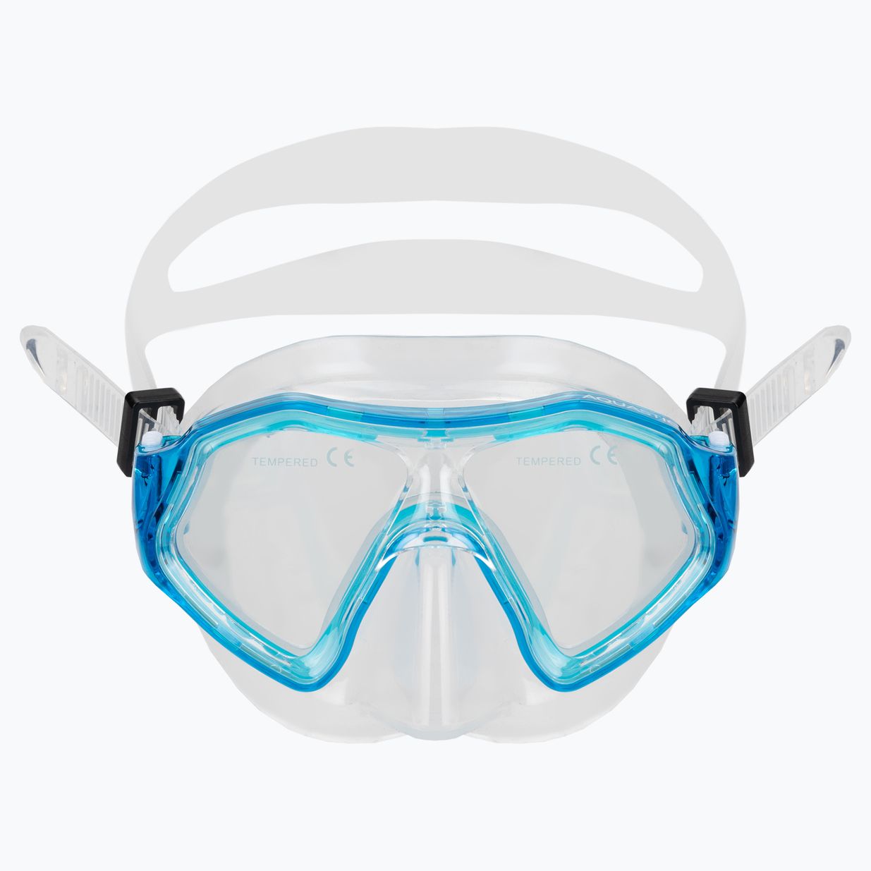 AQUASTIC Shelly children's snorkel kit mask + snorkel light blue 3