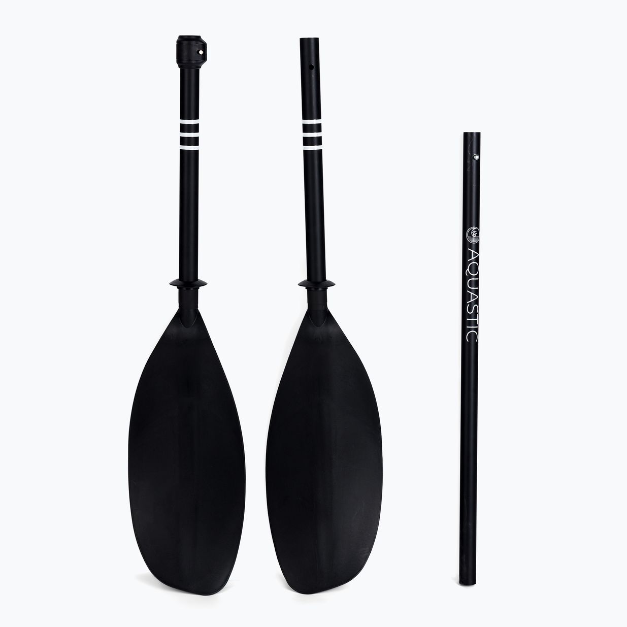 AQUASTIC 2-part kayak paddle 200-220 cm black AQS-KPD002 5