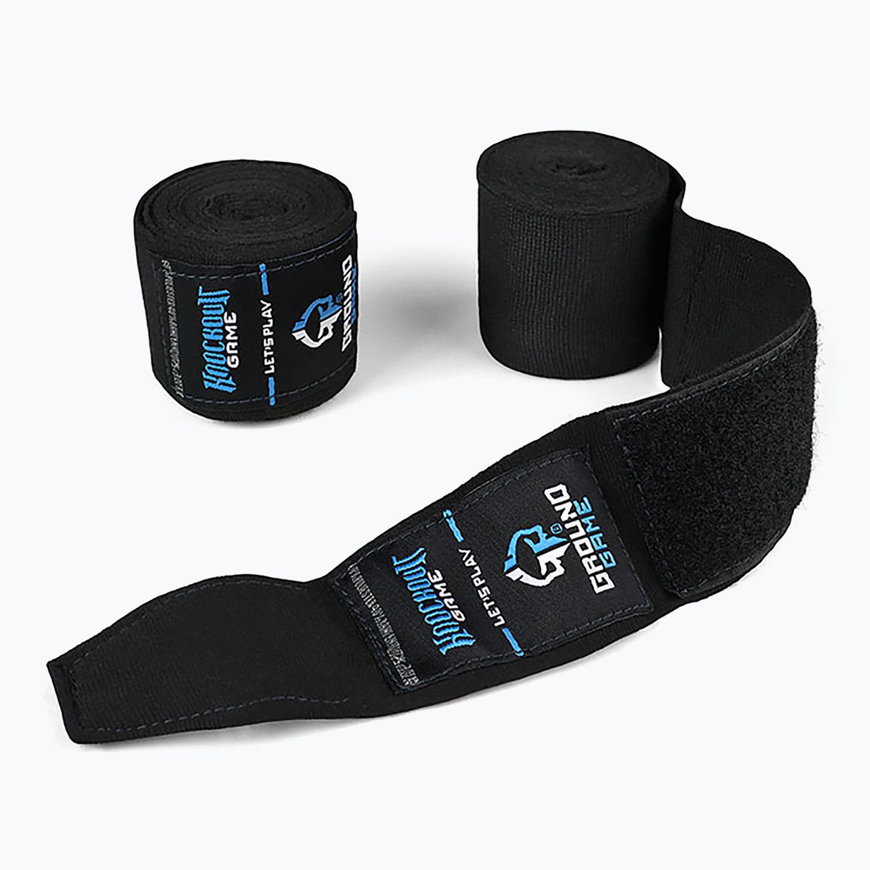 Ground Game 'Classic' boxing bandages black HANDWRCLBLA