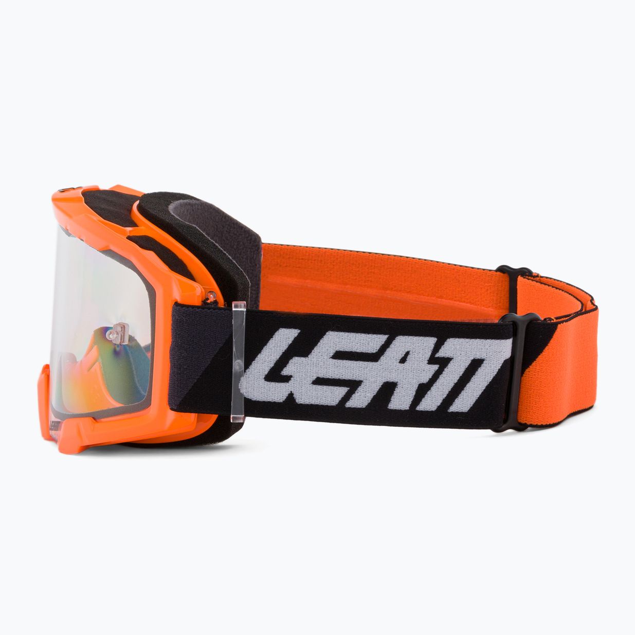 Leatt Velocity 4.5 neon orange / clear cycling goggles 8022010500 4