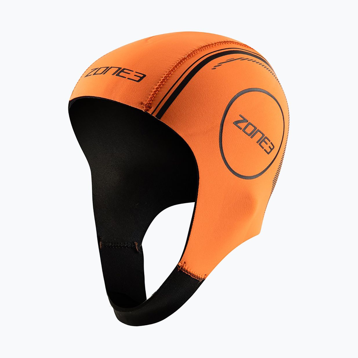 ZONE3 Neoprene Swim Cap Orange NA18UNSC113 5