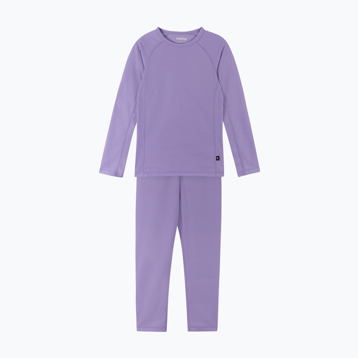 Reima Lani lilac amethyst children's thermal underwear set