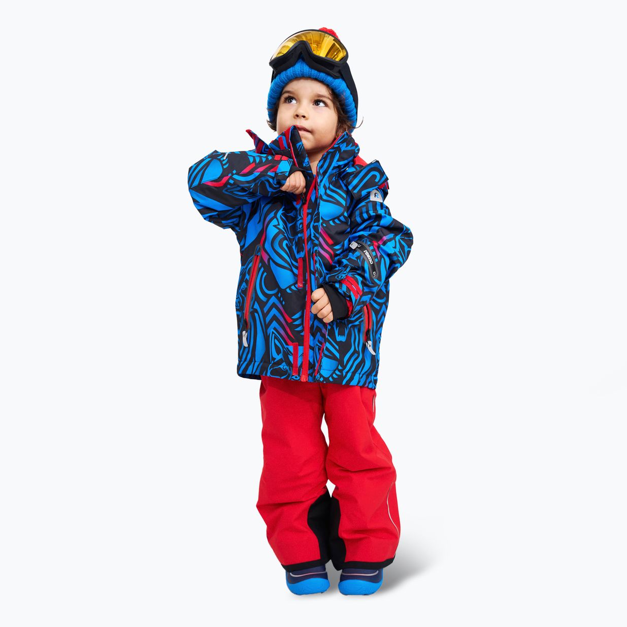 Reima children's ski trousers Proxima tomato red 8