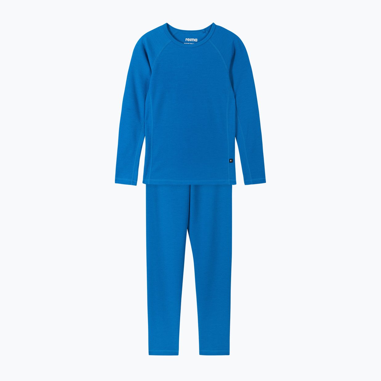 Reima Lani bright blue children's thermal underwear set 2