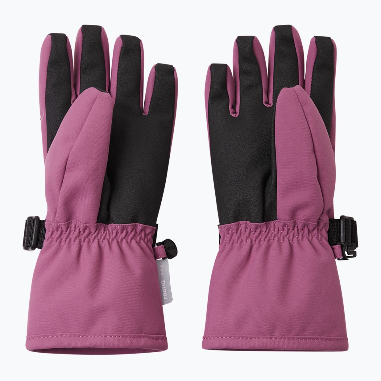 Reima Tartu red violet children's ski gloves 2