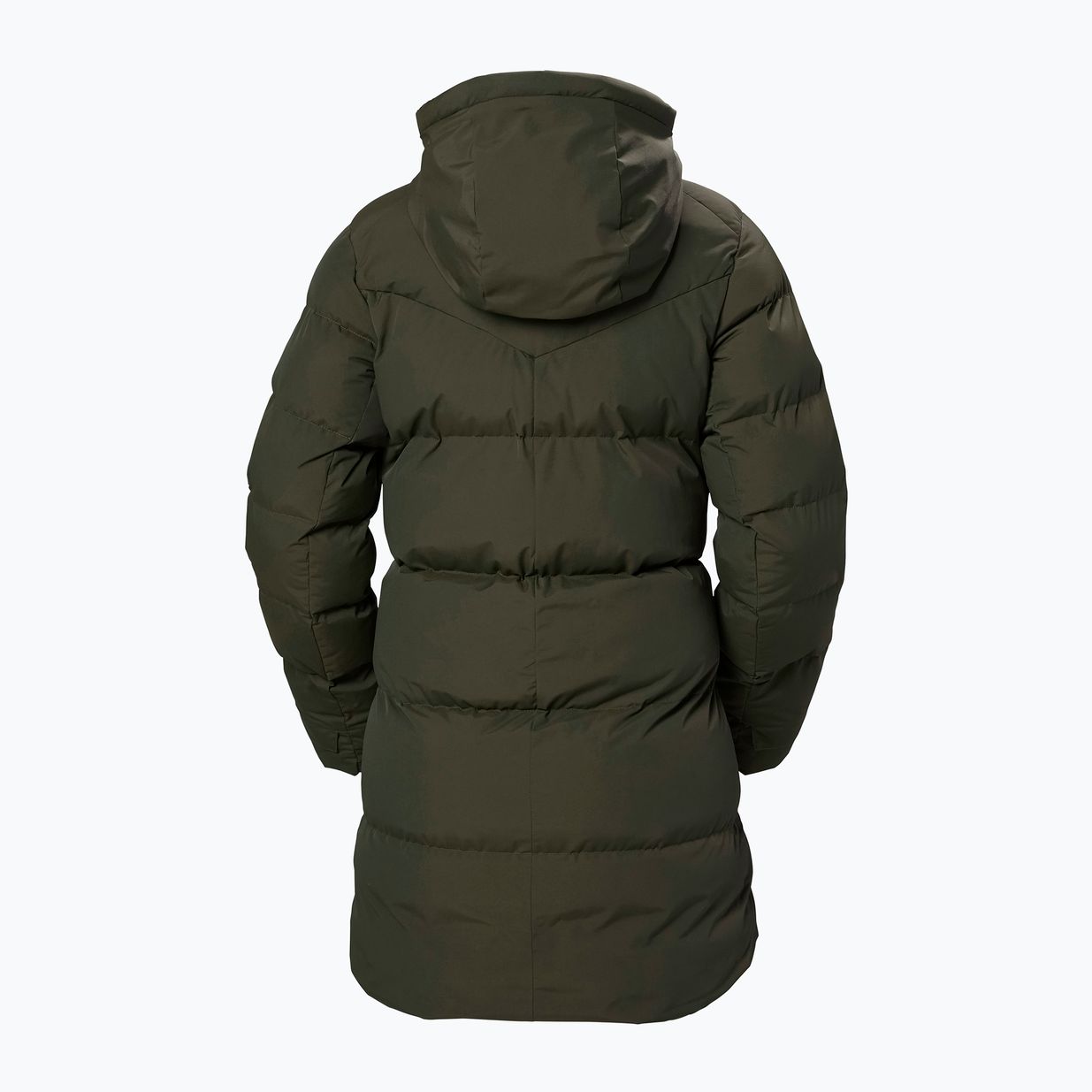 Helly Hansen women's down coat Adore Puffy Parka utility green 2