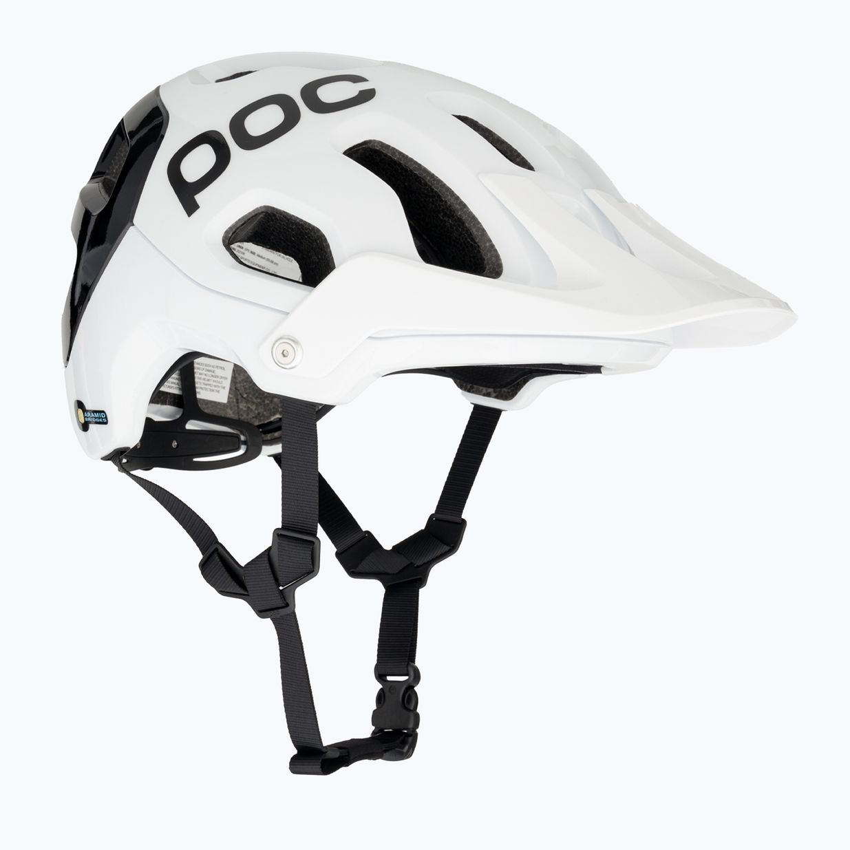 MTB bike helmet POC Tectal Race MIPS hydrogen white/uranium black