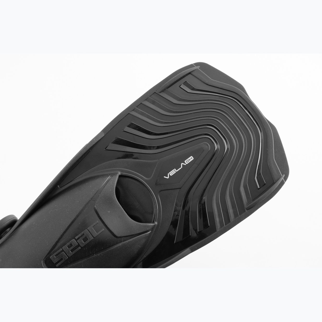 SEAC Vela OH black snorkel fins 4