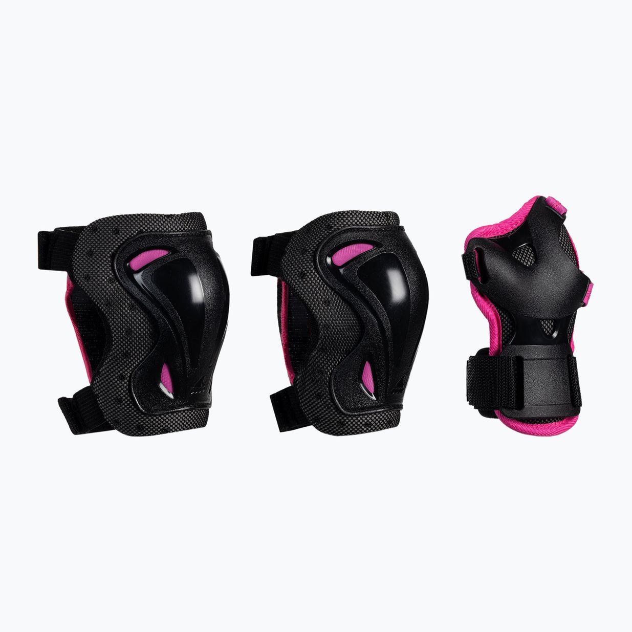 Rollerblade Skate Gear Junior 3 Pack Children's Protectors Set Black 069P0300 7Y9