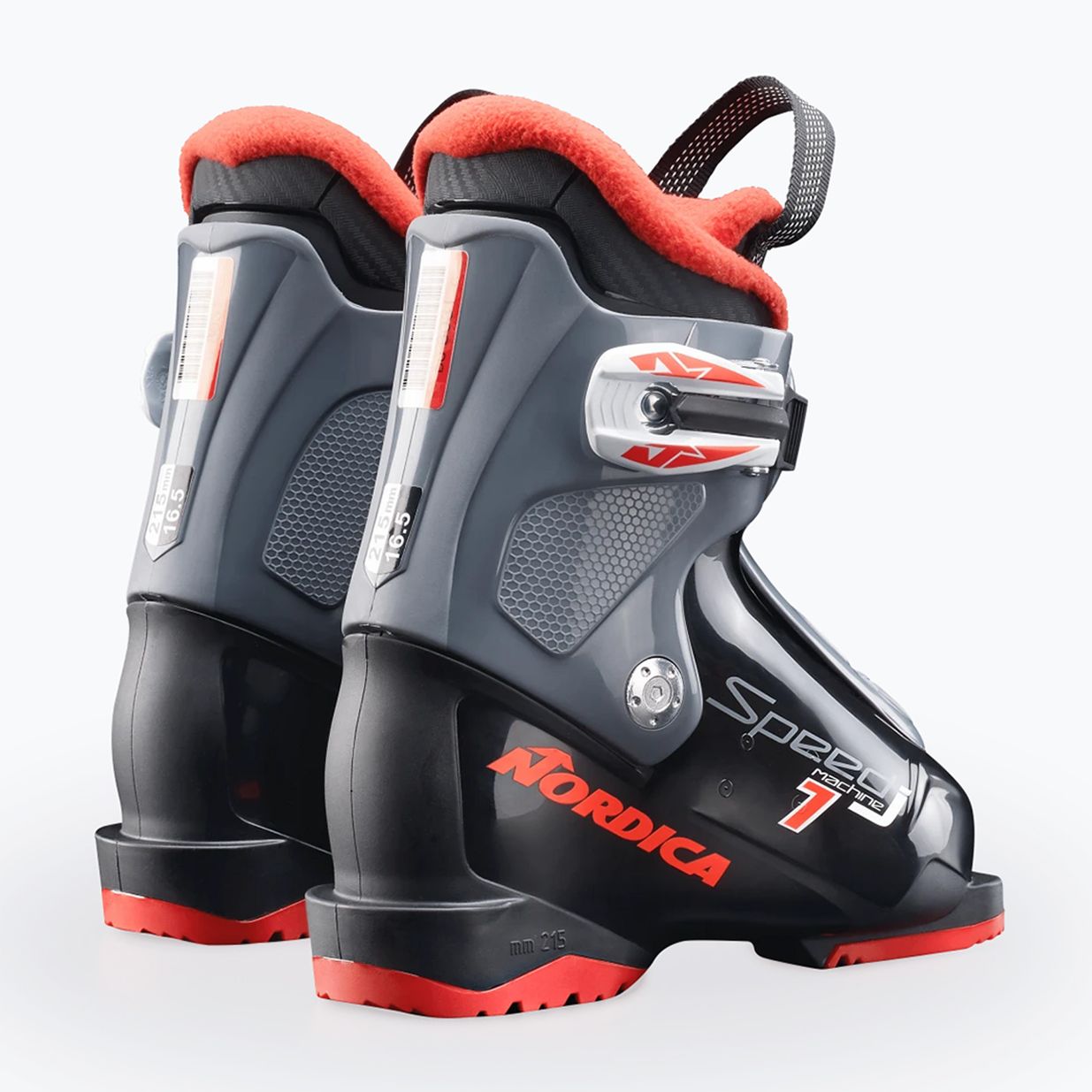 Children's Ski Boots Nordica Speedmachine J1 black/anthracite/red 9