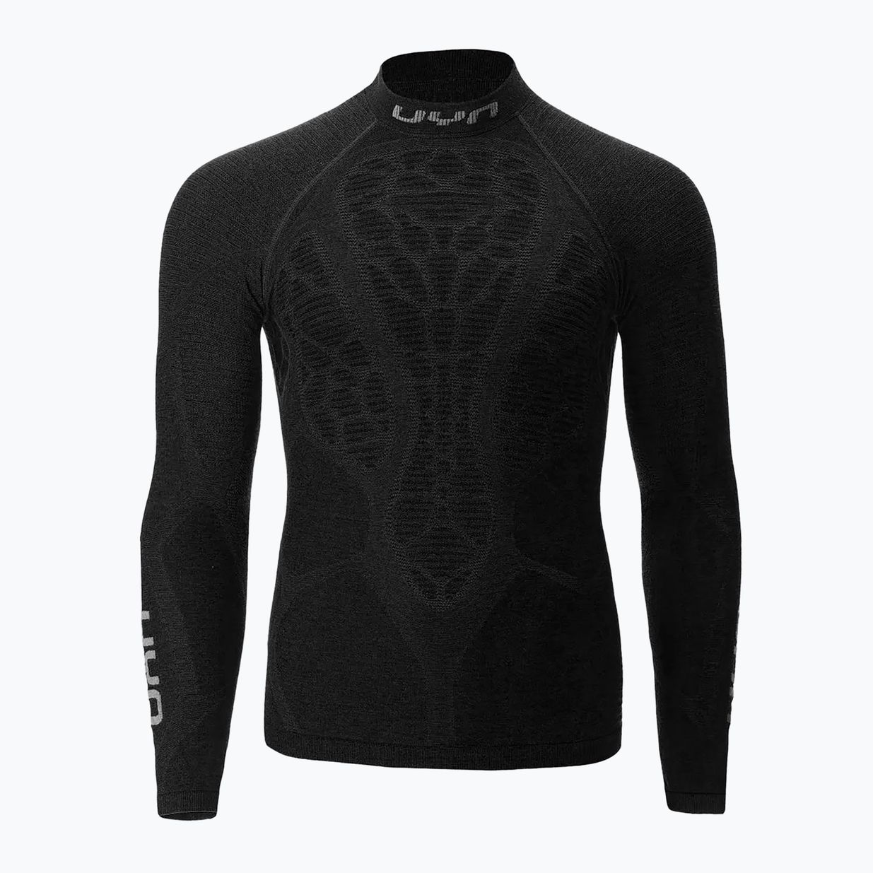 Men's UYN Elevatyon Biomorph LS Turtle Neck thermal longsleeve black 7