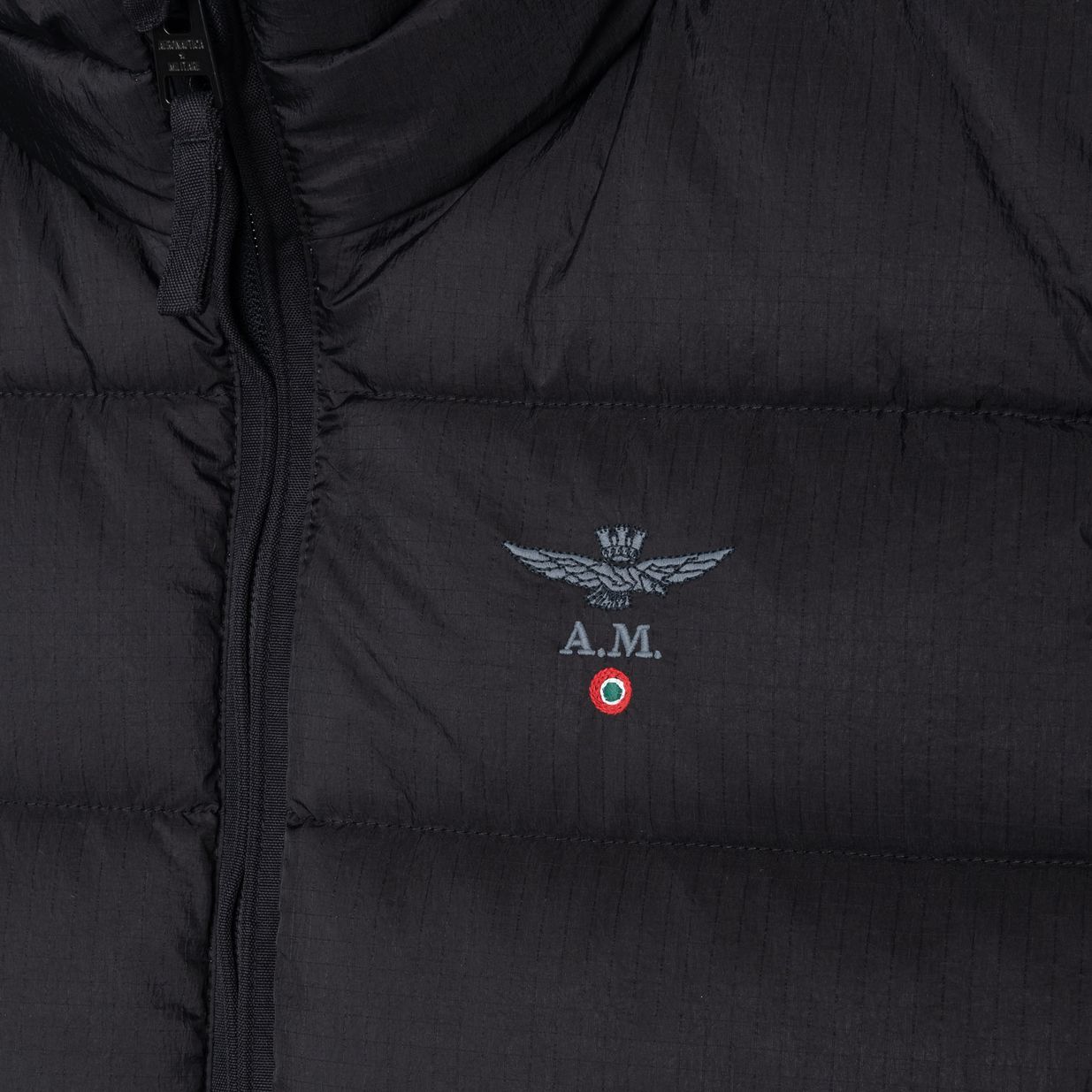 Men's gilet Aeronautica Militare Flying Team jet black 3