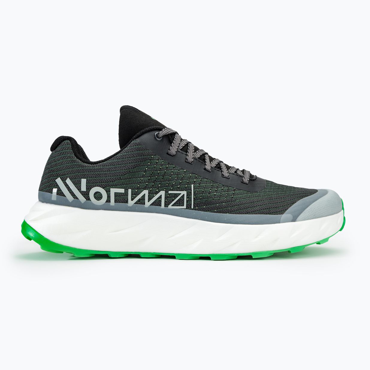 NNormal Kjerag green running shoes 2