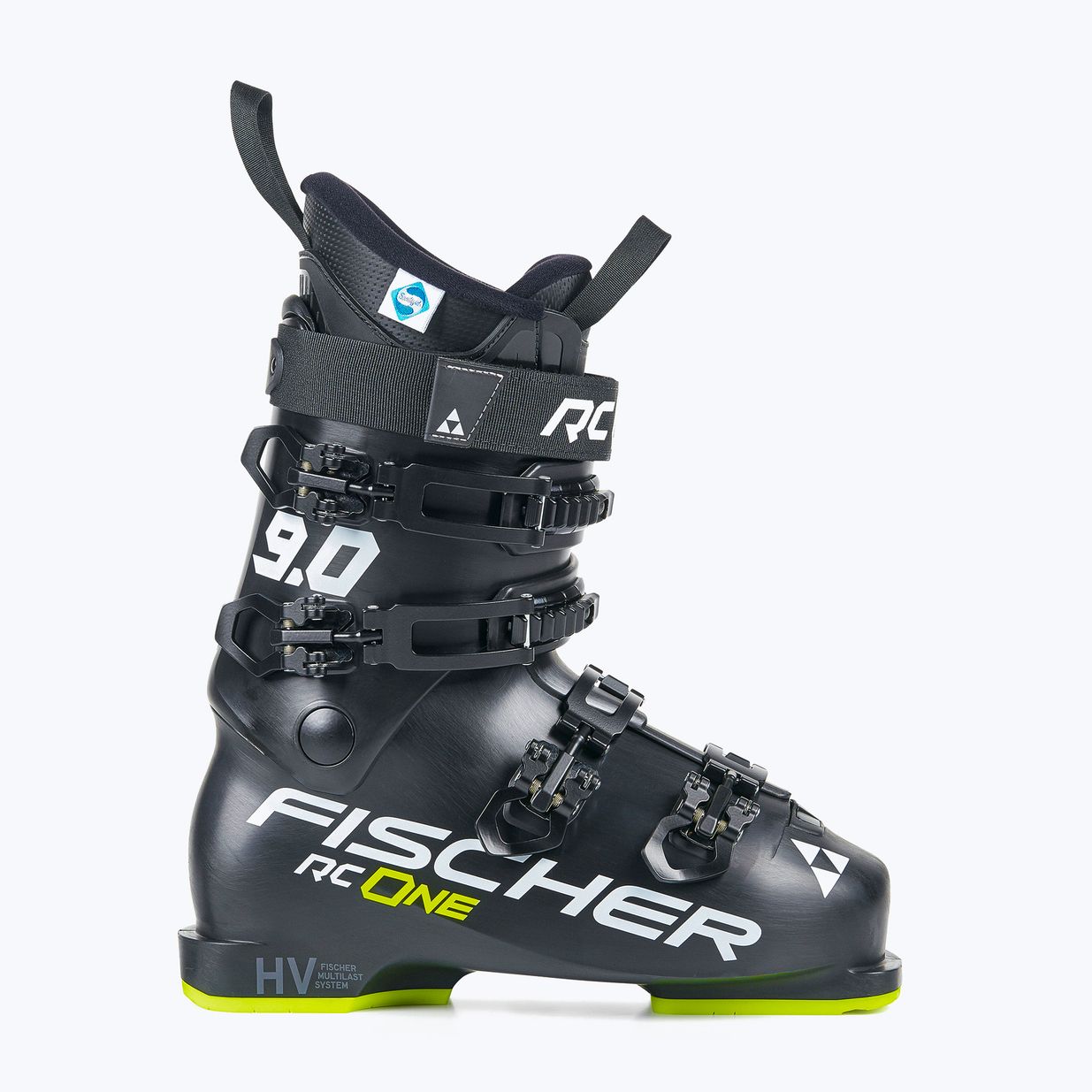 Men's ski boots Fischer RC ONE 90 yellow/black/black 6