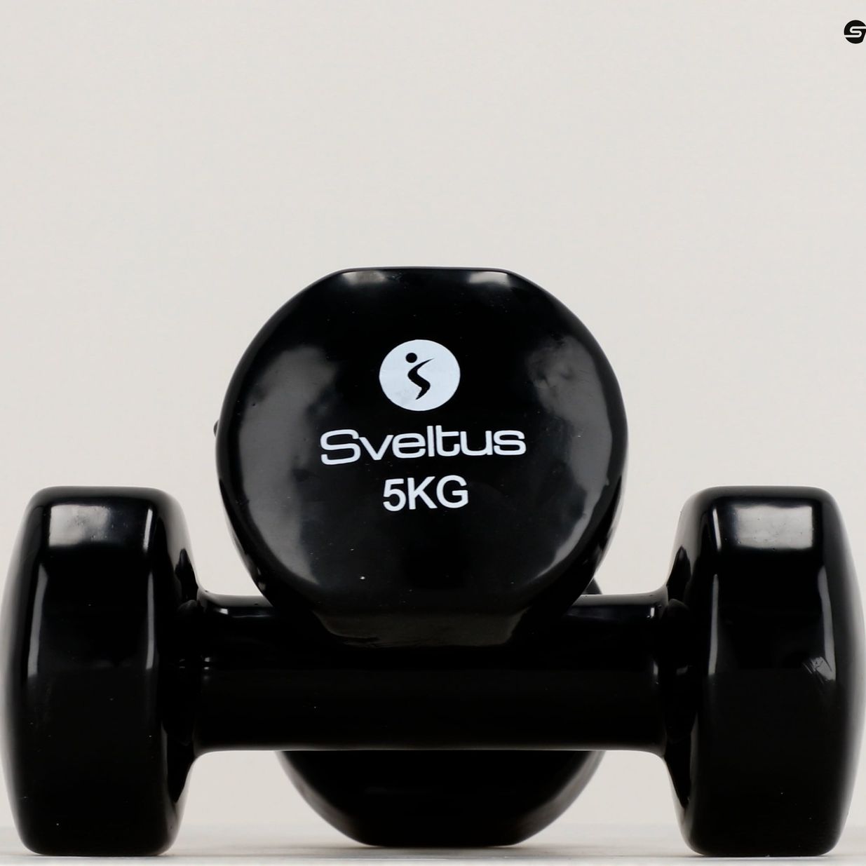 Set of dumbbells 5 kg 2 pcs. Sveltus Epoxy black 1185 6