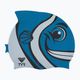 TYR Charactyr Happy Fish children's swimming cap blue LCSHFISH