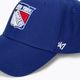 47 Brand NHL New York Rangers MVP royal blue baseball cap 4