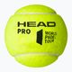 HEAD Pro paddle balls 3 pcs yellow 575613 4