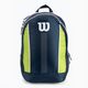 Wilson Junior children's tennis backpack navy blue and green WR8012902