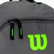 Wilson Team tennis backpack grey-green WR8009903001 4