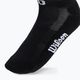 Women's tennis socks Wilson No Show 3 pairs black WRA803302 4