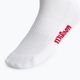 Women's tennis socks Wilson No Show 3 pairs white WRA803301 4