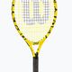 Wilson Minions Jr 19 children's tennis racket yellow and black WR068910H+ 5