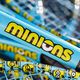 Wilson Minions 2.0 Jr 25 children's tennis racket blue/yellow WR097310H 10