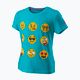 Children's tennis shirt Wilson Emoti-Fun Tech Tee blue WRA807903 5