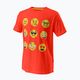Children's tennis shirt Wilson Emoti-Fun Tech Tee orange WRA807403 5