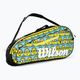 Wilson Minions 2.0 Team 3 Pack children's tennis bag blue/yellow WR8020301001